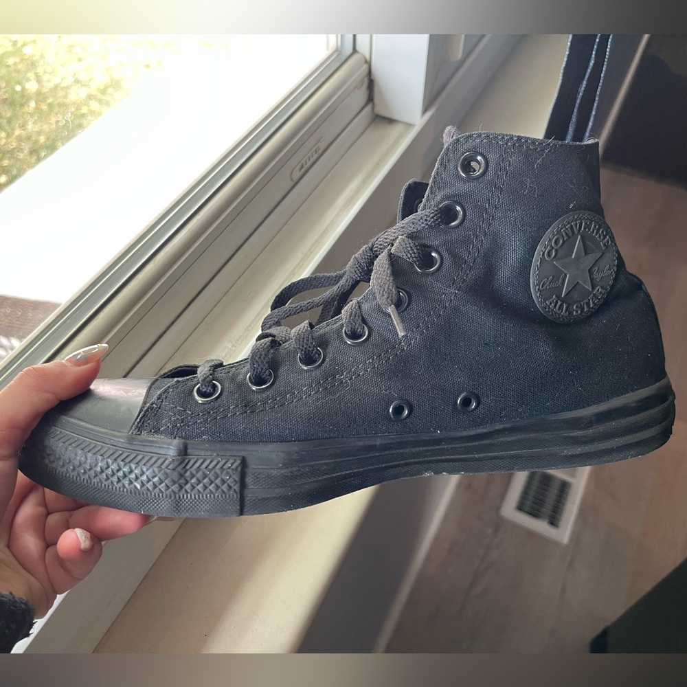 EUC Converse - Black High Top.